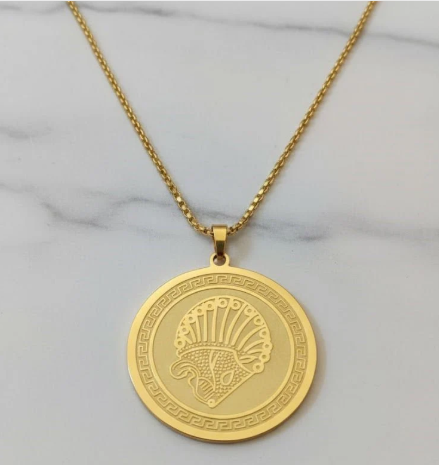 Medallion Pendant Necklace