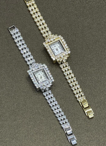 Imperial Square Halo Watch