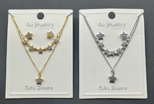 Celestial Star Layered Jewelry Set