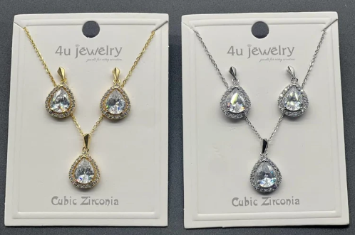 Royal Teardrop Elegance Set