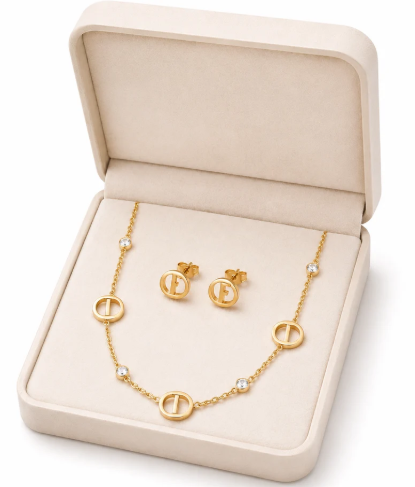 Elegant Gold Jewelry Set