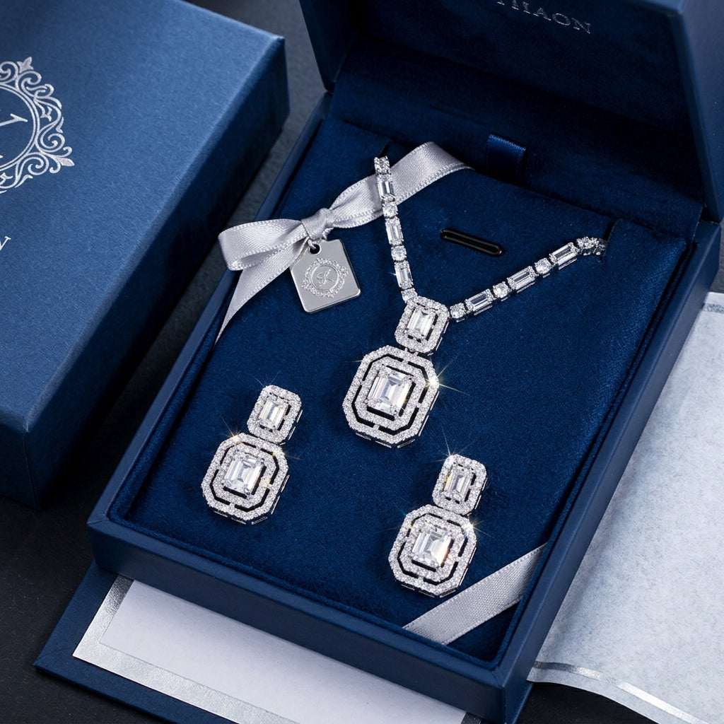 Luxury Bridal Jewelry Set