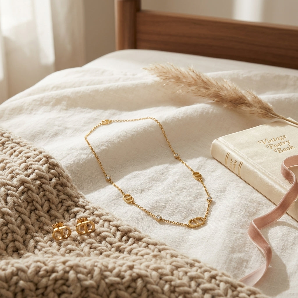 Elegant Gold Jewelry Set
