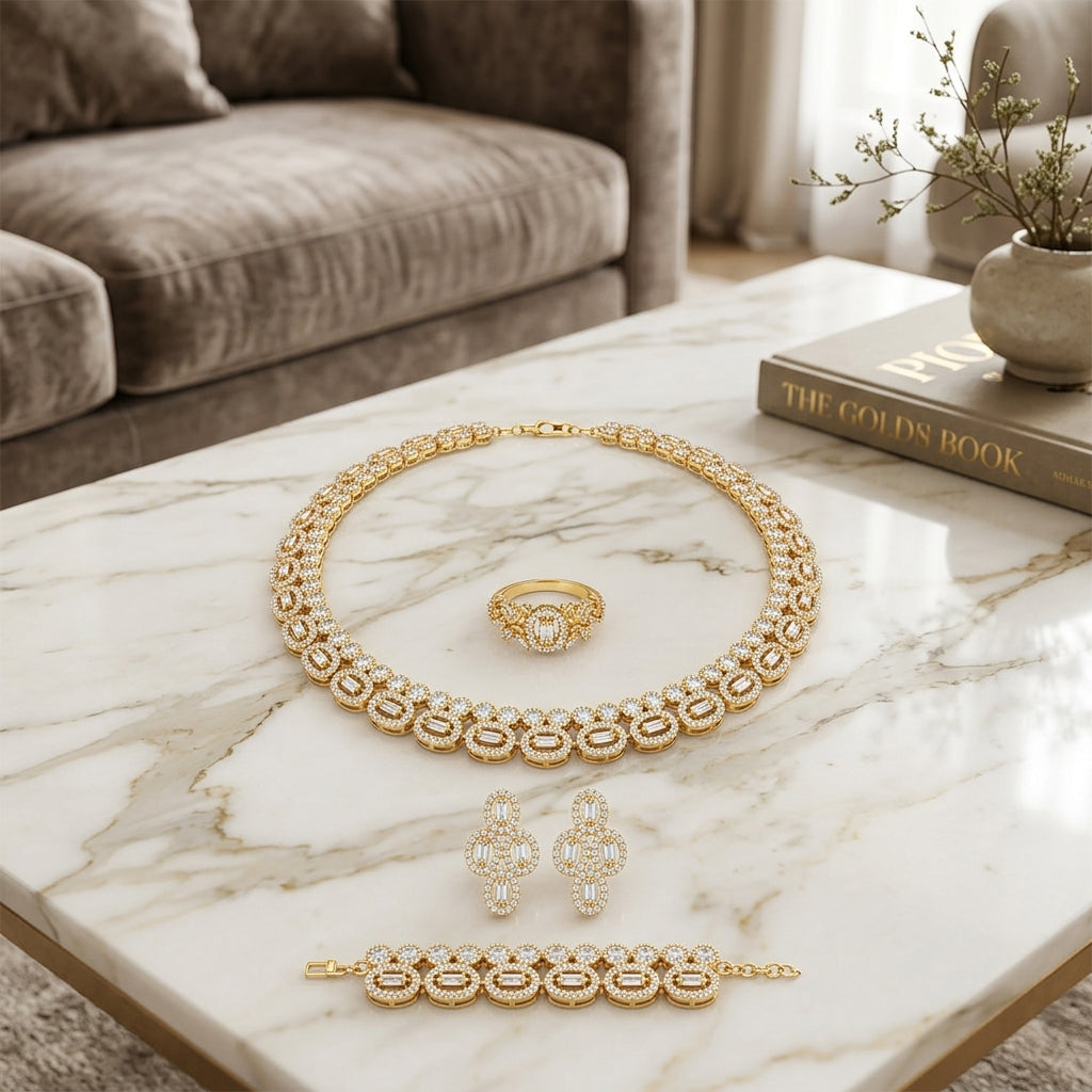 Woman Elegant Jewelry Set