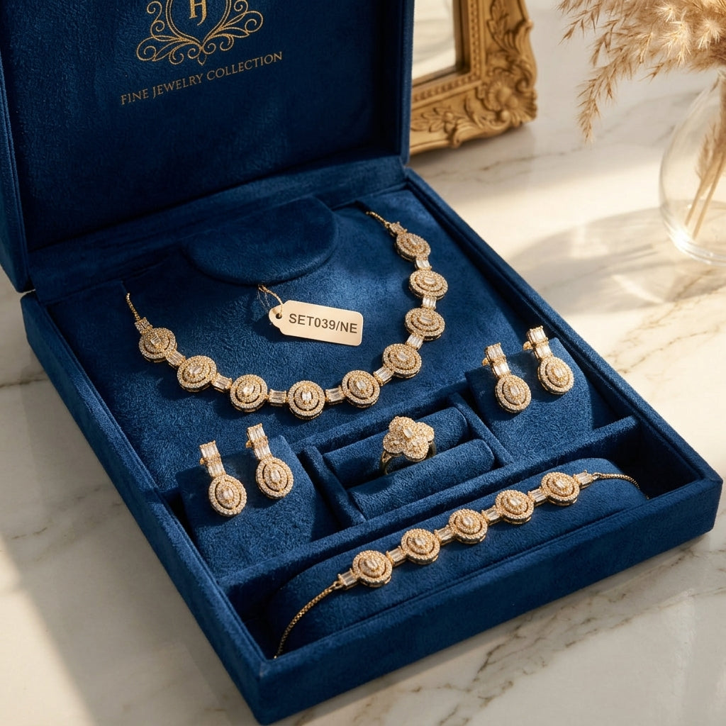 Elegant 4-Piece Jewelry Set