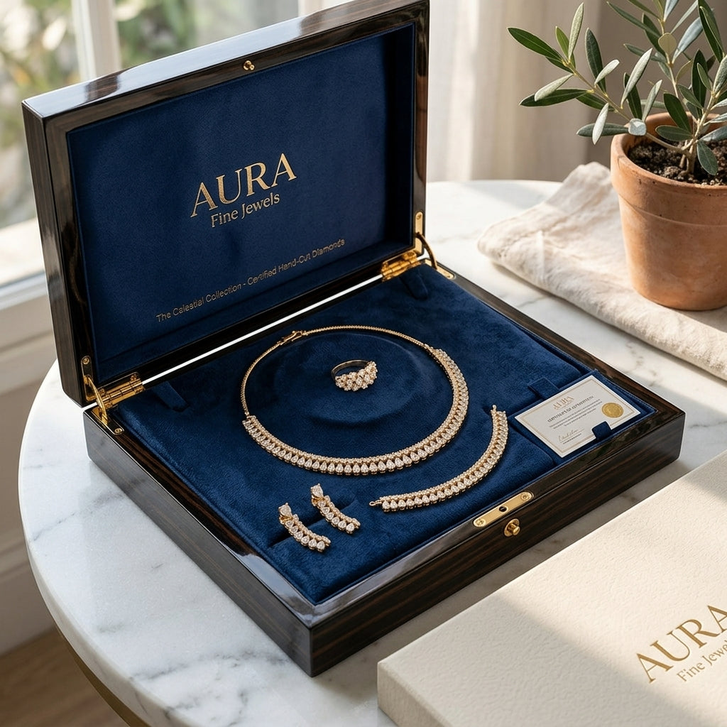 Luxury 4-Piece Jewelry Set