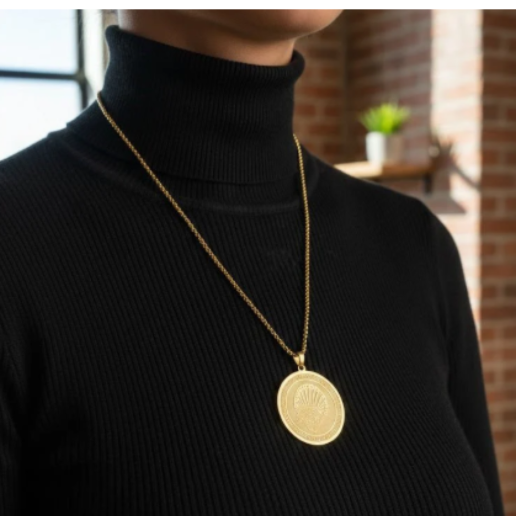 Medallion Pendant Necklace