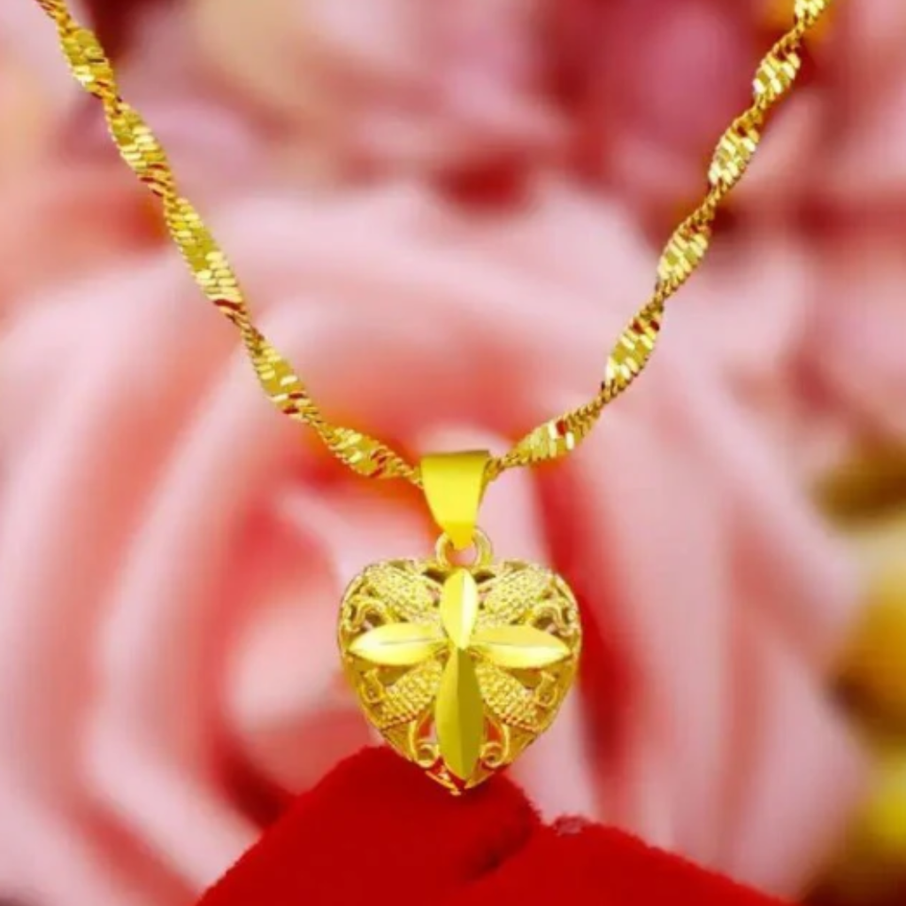 Heart Shaped Memorial Necklace