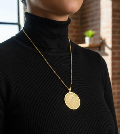 Medallion Pendant Necklace