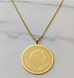 Medallion Pendant Necklace