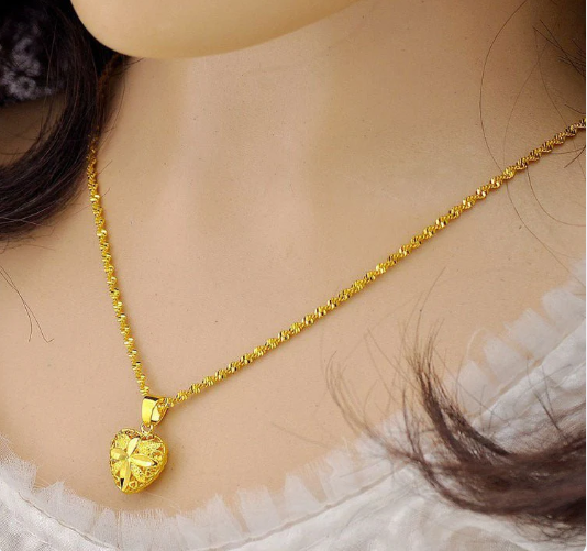 Heart Shaped Memorial Necklace