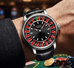 LIGE Roulette Dial Watch