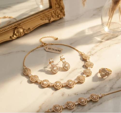 Elegant 4-Piece Jewelry Set