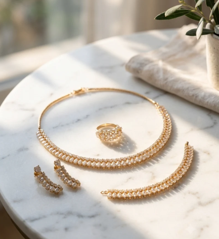 Luxury 4-Piece Jewelry Set