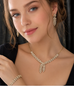 Golden Laurel Jewelry Set