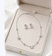 Elegant Silver Jewelry Set