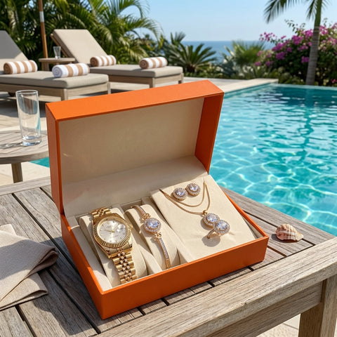 Crystal Hour Women Watch