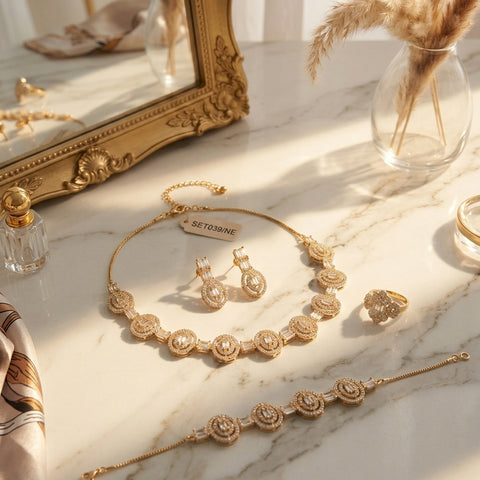 Elegant 4-Piece Jewelry Set