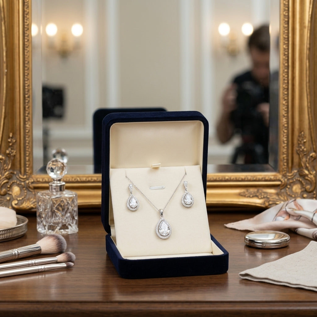 Royal Teardrop Elegance Set