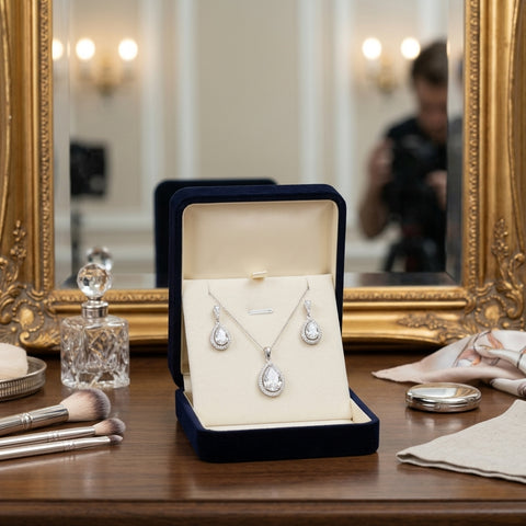Royal Teardrop Elegance Set