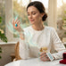 Turquoise Oval Crystal Statement Ring