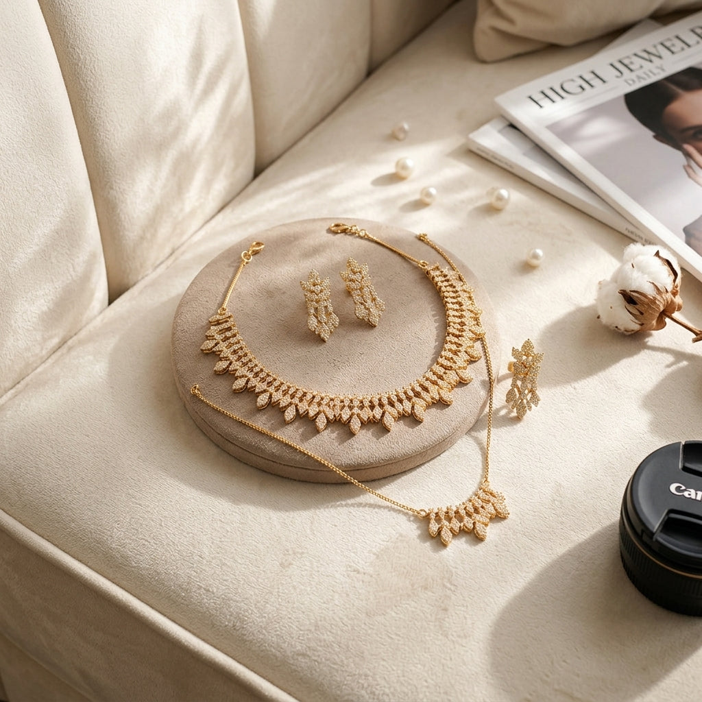 Beautiful Elegant Bridal Jewelry Set
