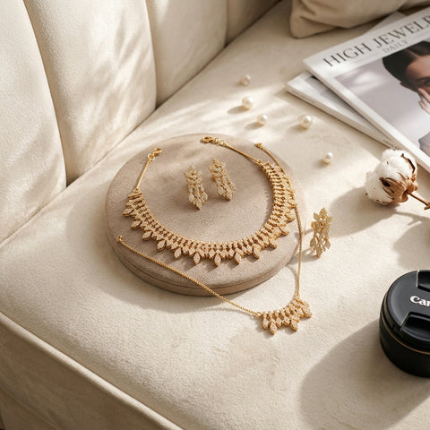 Beautiful Elegant Bridal Jewelry Set