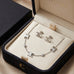 Elegant Silver Jewelry Set
