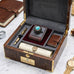 Turquoise Crystal Dome Statement Ring
