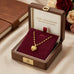 Heart Shaped Memorial Necklace