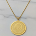 Medallion Pendant Necklace