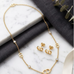 Elegant Gold Jewelry Set
