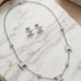 Elegant Silver Jewelry Set