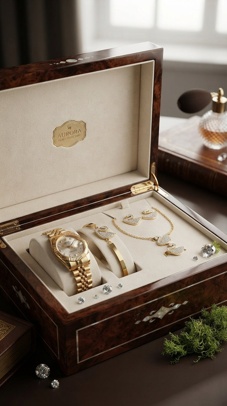 Crystal Hour Women Watch