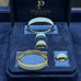 Honeycomb Luxe Crystal Kada Set